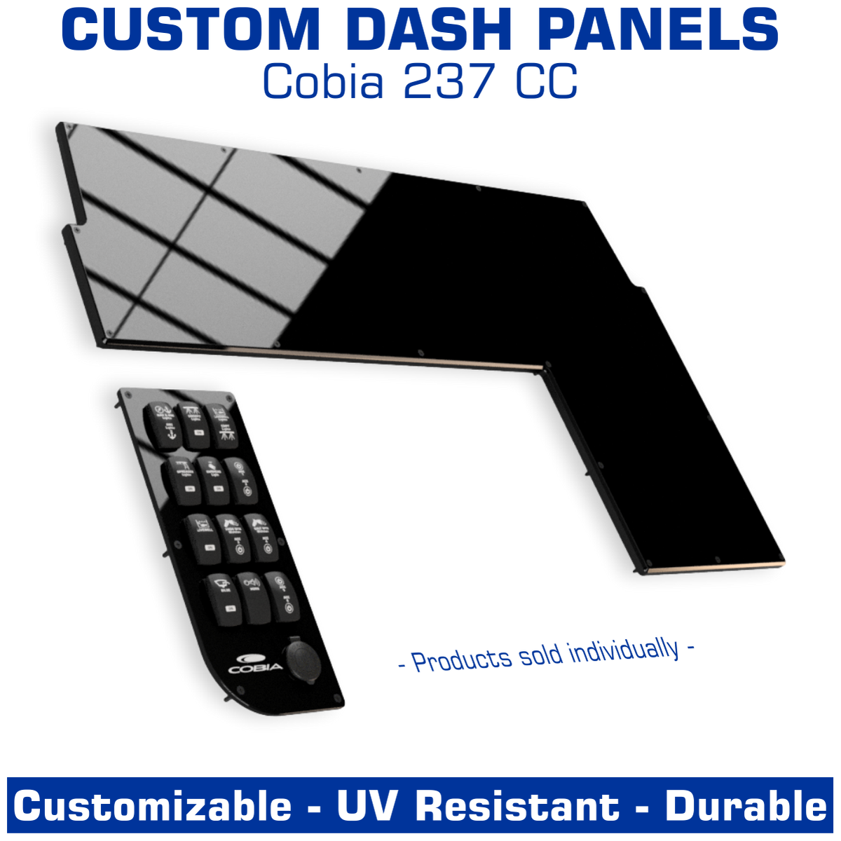 Dash or Switch Panel | Center Console | Cobia 237 CC | American