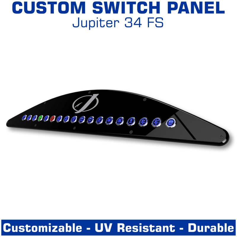 Switch Panel | Center Console | Jupiter 34 FS | American Offshore