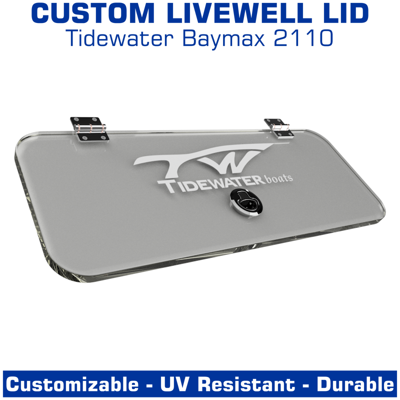 Livewell Lid | Fwd | Tidewater Baymax 2110 | American Offshore