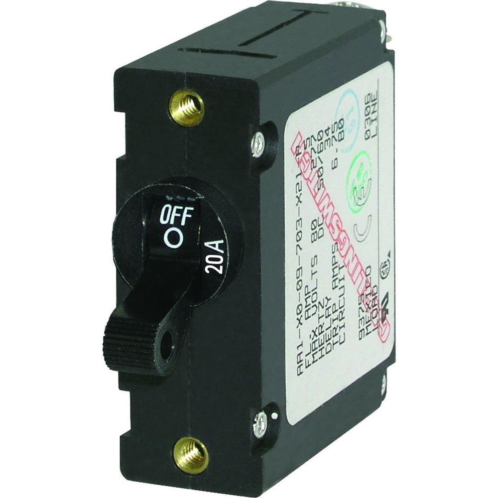 Blue Sea 7209 AC / DC Single Pole Magnetic World Circuit Breaker  -  15 Amp [7209] main image 1