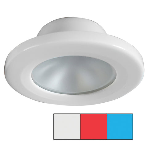 i2Systems Apeiron A3120 Screw Mount Light - Red, Cool White & Blue - White Finish [A3120Z-31HAE] - American Offshore