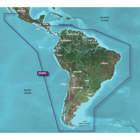 Garmin BlueChart g2 HD - HXSA600X - South America - microSD/SD [010-C1067-20] - American Offshore