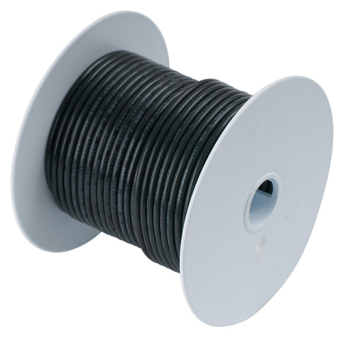 Ancor Black 18 AWG Tinned Copper Wire - 100' [100010] - American Offshore