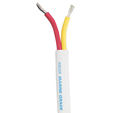 Ancor Safety Duplex Cable - 8/2 AWG - Red/Yellow - Flat - 100 [123910] - American Offshore