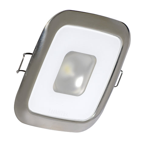 Lumitec Square Mirage Down Light - Spectrum RGBW Dimming - Polished Bezel [116117] - American Offshore