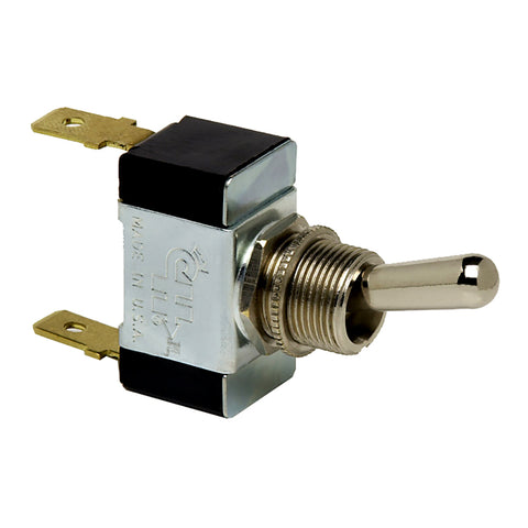 Cole Hersee Heavy Duty Toggle Switch SPST On-Off 2 Blade [55014-BP] - American Offshore