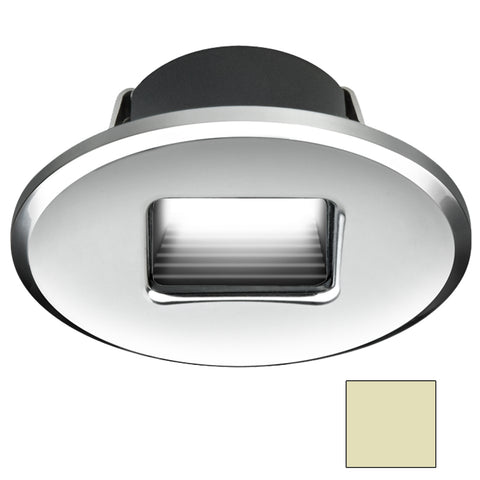I2Systems Ember E1150Z Snap-In - Polished Chrome - Oval - Warm White Light [E1150Z-13CAB] - American Offshore