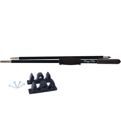 Panther 8 King Pin Anchor Pole - 2-Piece - Black [KPP802B] - American Offshore