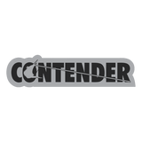 Contender Boats Decal Plate | Black Gloss Acrylic - American Offshore