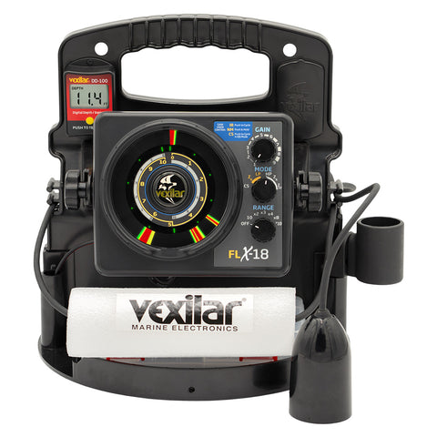 Vexilar FLX-18 Pro Pack II Fishing System w/12 Degree Ice-Ducer  DD-100 [PPX1812]