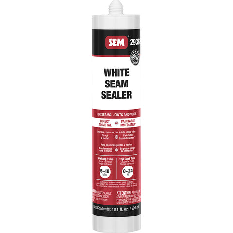 SEM 1K Seam Sealer - 10.1oz Tube - White [29362]