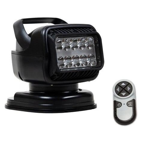 Golight GT Series LED Hybrid Portable Light w/Magnetic Shoe Mount Handheld Wireless Remote - 12V - Black [79518GT]