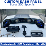 Dash Panel | Center Console | Scout 205 Sportfish