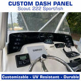 Dash Panel | Center Console | Scout 222 Sportfish
