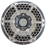 DS18 HYDRO 10" Subwoofer w/RGB Lights - 600W - Carbon Fiber [CF-10SUB]