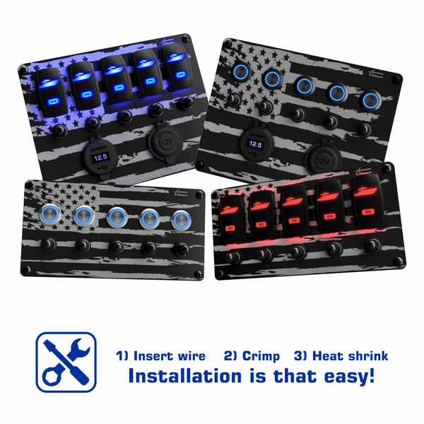 Plug-n-Play Switch Panels