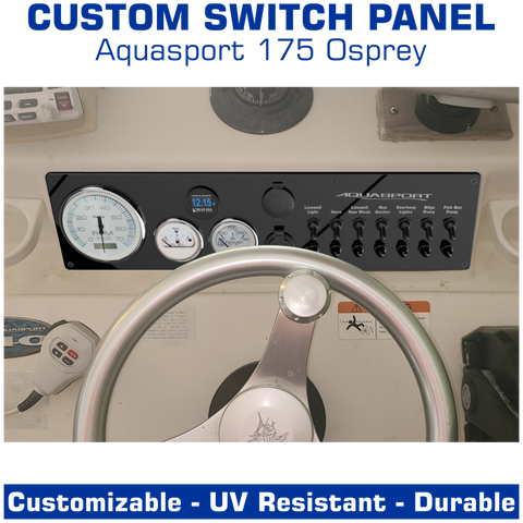 Switch Panel | Center Console | Aquasport 175 Osprey