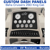 Dash Panels (3-part) | Baha Cruisers 290 King Cat