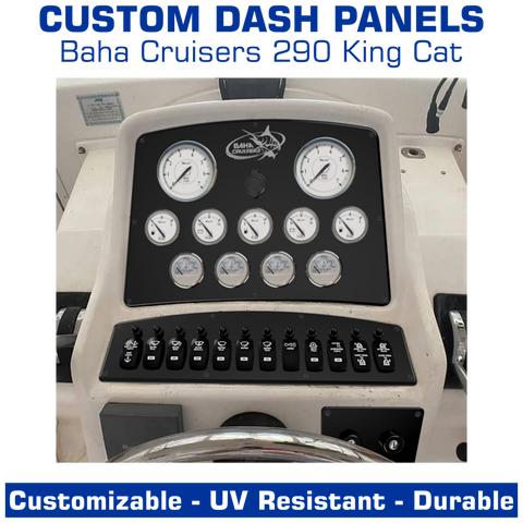 Dash Panels (3-part) | Baha Cruisers 290 King Cat
