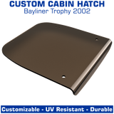 Cabin Hatch | Bayliner 2002 Trophy - American Offshore