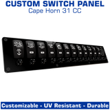 Switch Panel | Center Console | Cape Horn 31CC