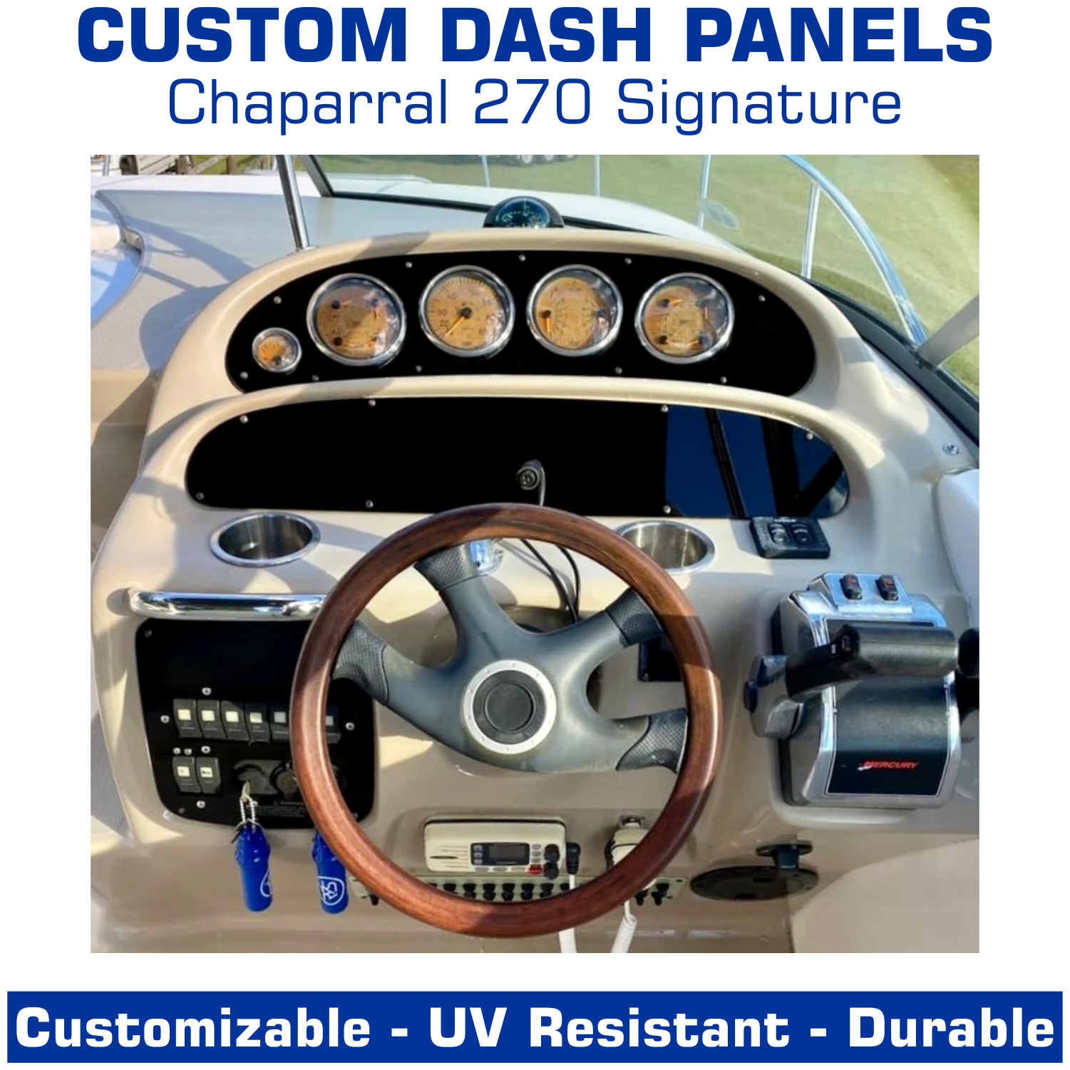 Dash Panels | Center Console | Chaparral 270 Signature | American