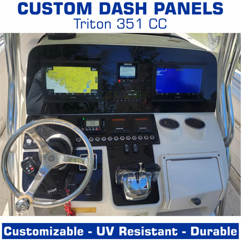 Dash Panels (3-part) | Center Console | Triton 351 CC