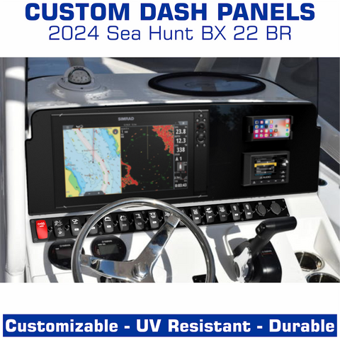 Dash Panels (2-part) | 2024 Sea Hunt BX 22 BR