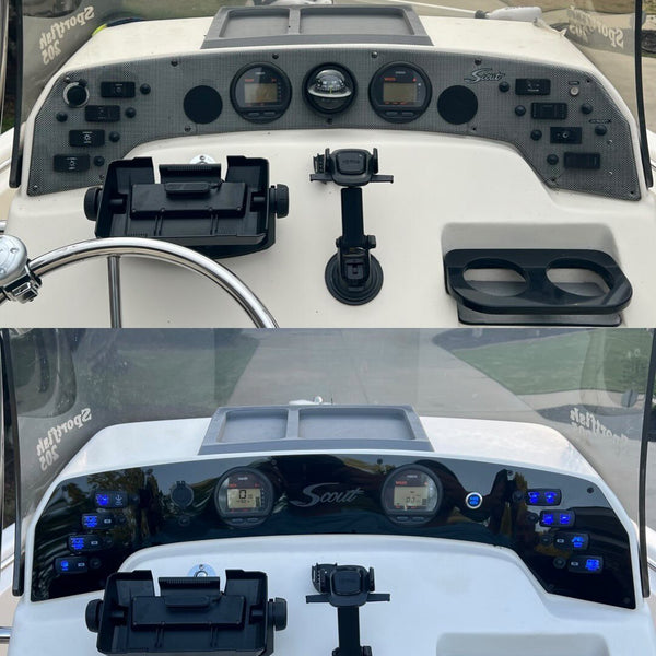 Scout Switch Panel (Before & After)