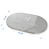 Livewell Lid | aft | Bertram 35 convertible