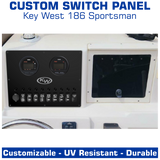 Switch Panel | Center Console | Key West 186 Sportsman