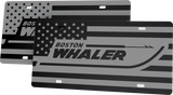 Boston Whaler Boats License Plate | Black Gloss Acrylic