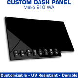 Dash Panel | Side Console | Mako 210 Walkaround