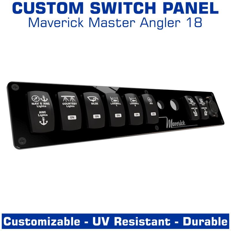 Switch Panel | Center Console | Maverick Master Angler 18 | American ...