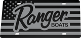 Ranger Boats License Plate | Black Gloss Acrylic