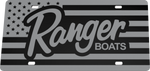 Ranger Boats License Plate | Black Gloss Acrylic
