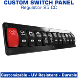 Switch Panel | Center Console | Regulator 25 CC