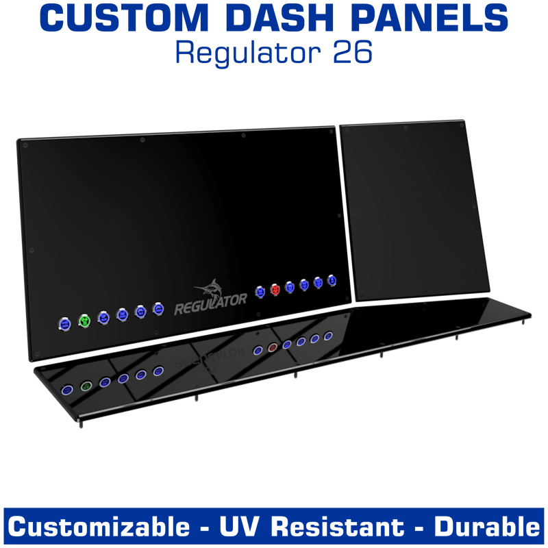 Dash Panels | Center Console | Regulator 26 | American Offshore