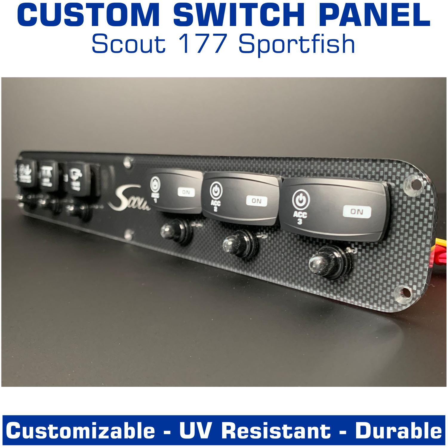 Switch Panel | Center Console | Scout 177 Sportfish | American