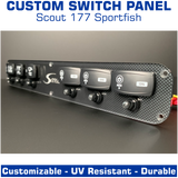 Switch Panel | Center Console | Scout 177 Sportfish