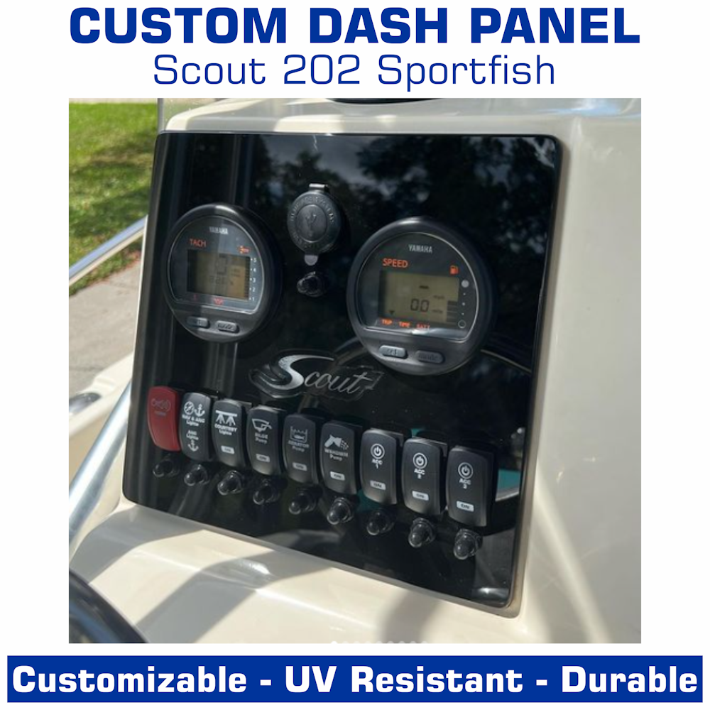 Dash Panel | Center Console | Scout 202 Sportfish | American Offshore