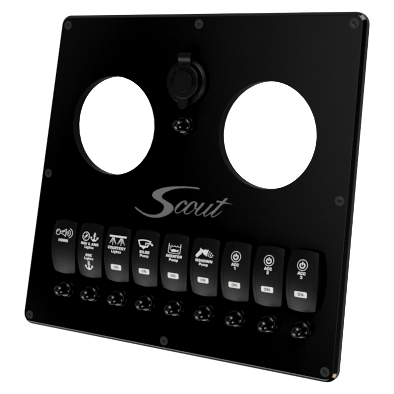 Dash Panel | Center Console | Scout 202 Sportfish | American Offshore