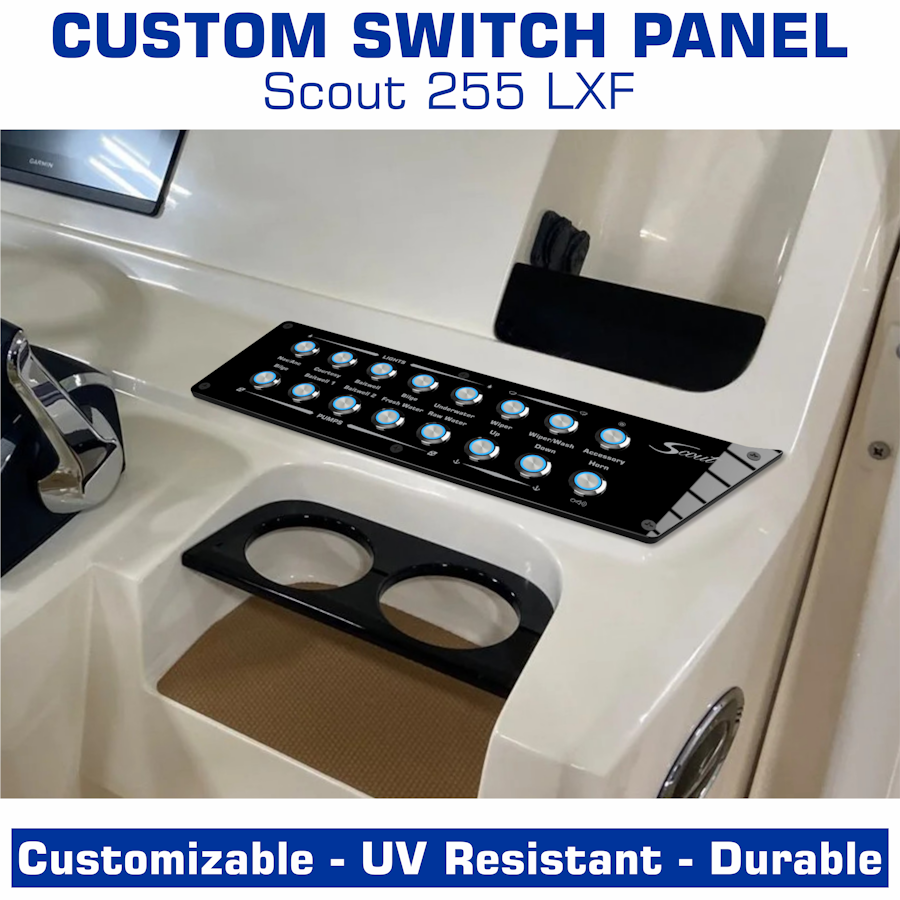 Switch Panel | Center Console | Scout 255 LXF | American Offshore