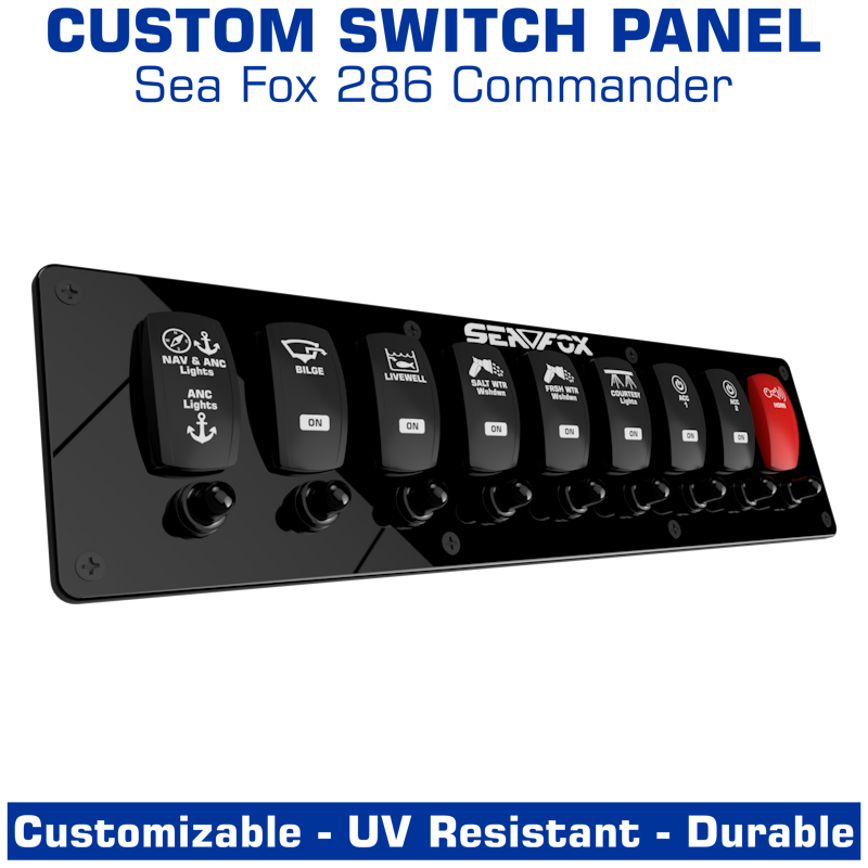 Switch Panel | Center Console | Sea Fox 286 Commander | American