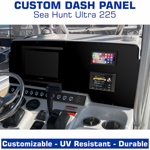 Dash & Switch Panels (2-part) | Center Console | Sea Hunt Ultra 225