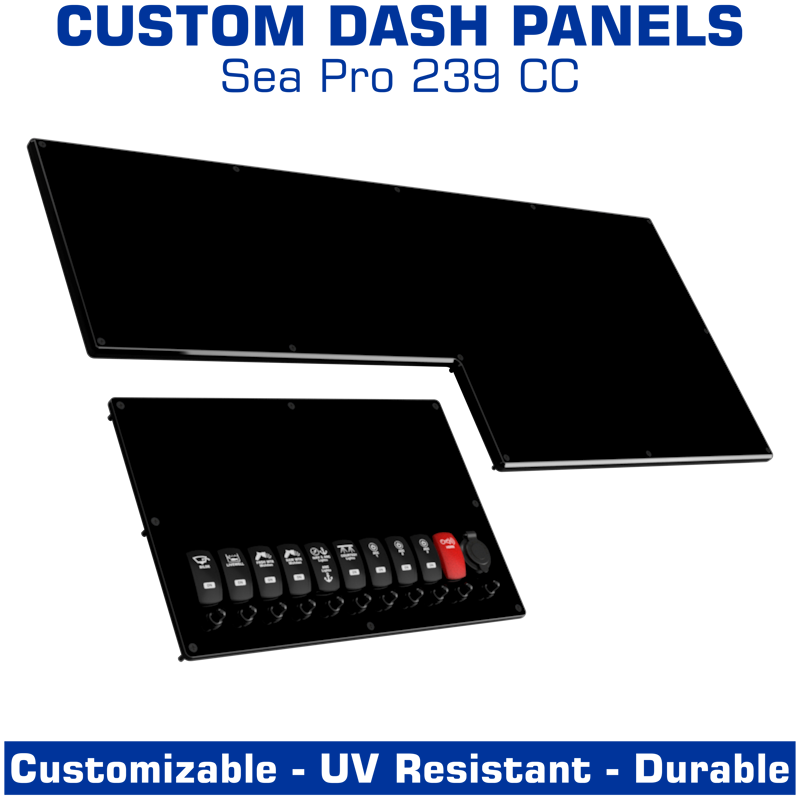 Dash Panels | Center Console | Sea Pro 239 CC | American Offshore