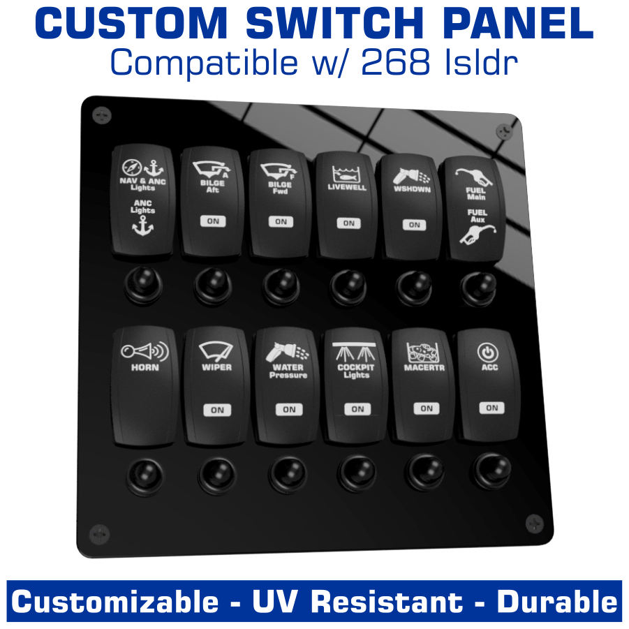 Switch Panel | Side Console | GW 268 Islndr | American Offshore