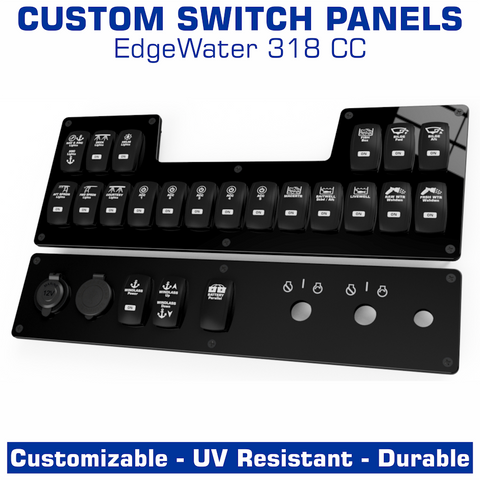 Switch Panels | Center Console | EdgeWater 318 CC