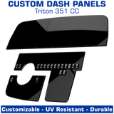 Dash Panels (3-part) | Center Console | Triton 351 CC