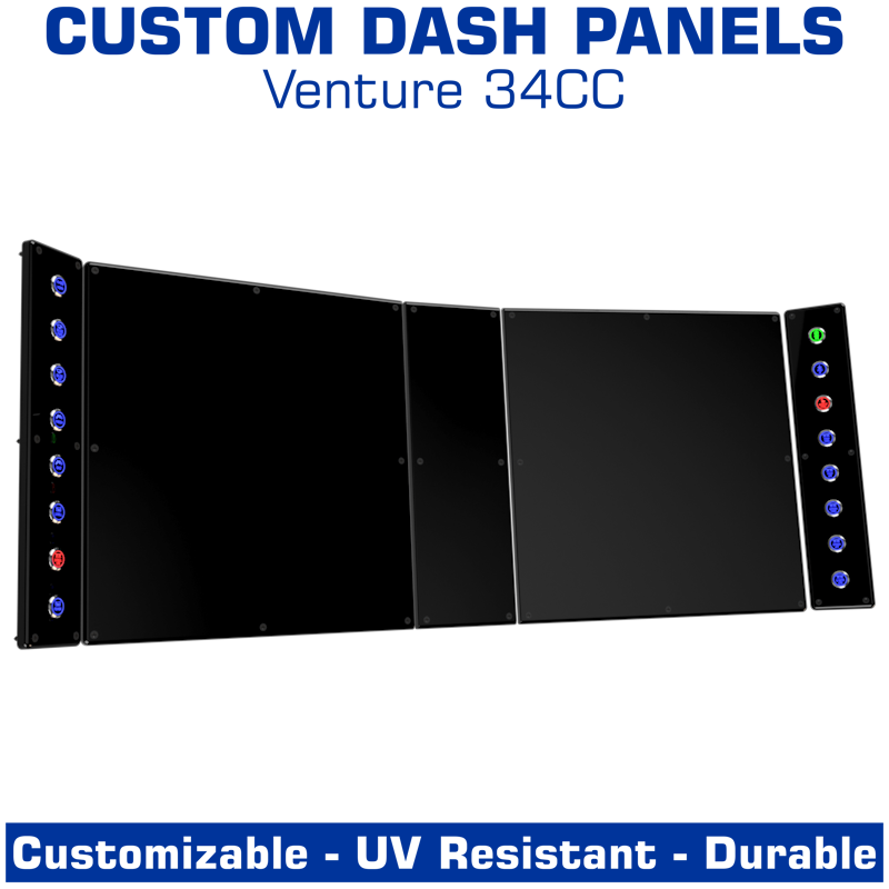 Dash Panels (5-part) | Center Console | Venture 34CC | American
